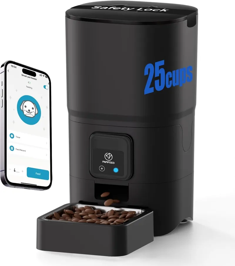 PAPIFEED 2.4G WiFi Automatic Cat Feeder